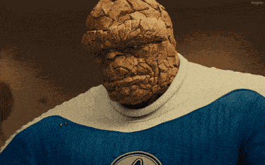 Fantastic Four First Steps The Thing GIF