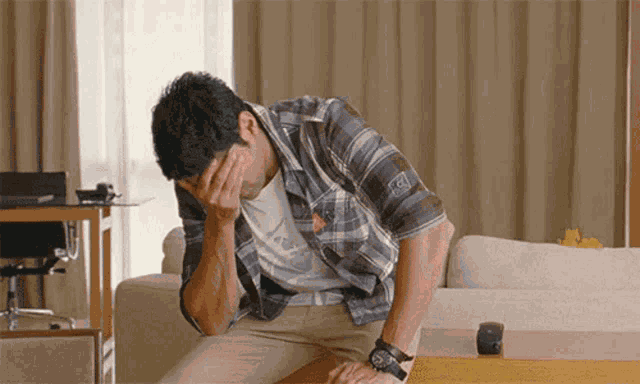 Farhan Akhtar Facepalm GIF