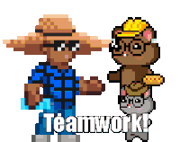 Farmhands Teamwork Sticker