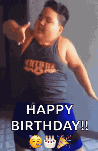 Fat Boy Dancing Groovy GIF