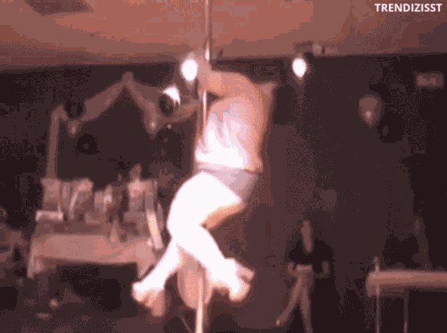 Fat Girl Pole Dance GIF