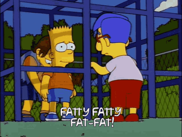 Fatty Fat Bart Simpson GIF