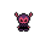 Fc Demon Walk Front Big Yume Nikki Sticker