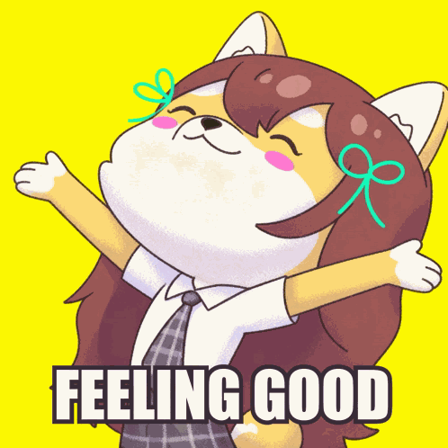 Feeling Good I Feel Good GIF