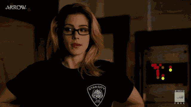 Felicity Smoak Emily Bett Rickards GIF