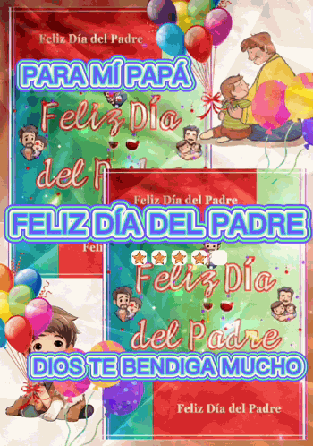 Feliz Día Del Padre Congrats Papá GIF
