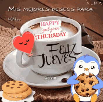 Feliz Jueves Happy Thursday GIF