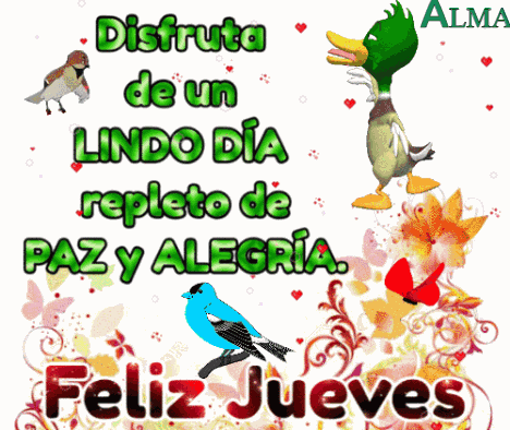 Feliz Jueves GIF