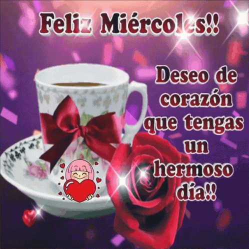 Feliz Miercoles Buenos Dias GIF