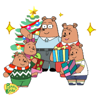 Feliz Navidad Merry Christmas Sticker