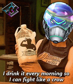 Fight Milk Sam Crow GIF