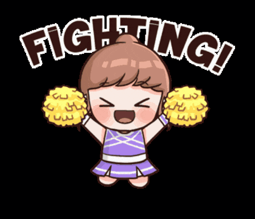 Fighting Cheerleader GIF