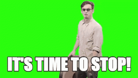 Filthy Frank Its Time To Stop GIF