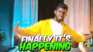 Finally Its Happening Nadanduduchu GIF