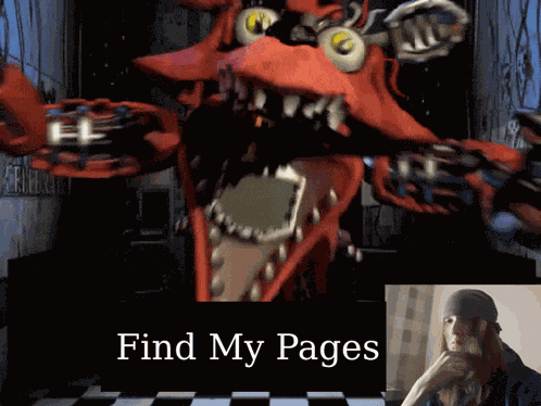 Find My Pages Fnaf 2 GIF