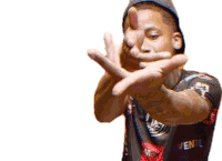 Finger Gun Justin Rarri Sticker