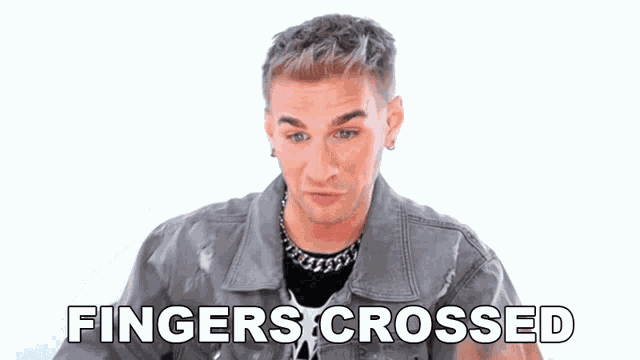 Fingers Crossed Brad Mondo GIF