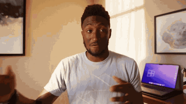 Fingers Crossed Marques Brownlee GIF