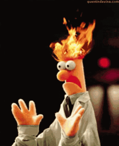 Fire Beeker GIF