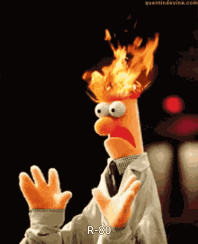 Fire Beeker GIF