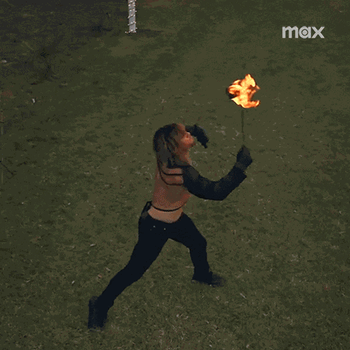 Fire-breathing Keefe Chambers GIF