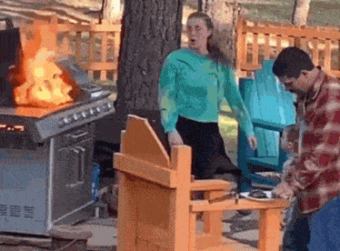 Fire Fart Funny GIF