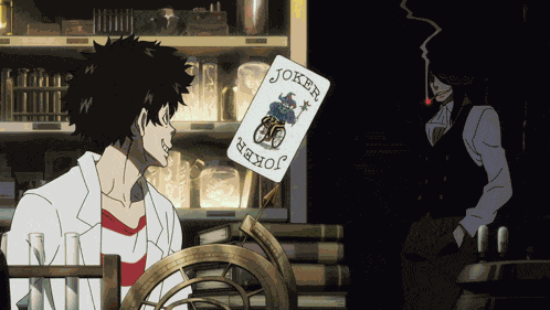 Fire Force Laughing GIF