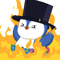 Fire Laugh Sticker