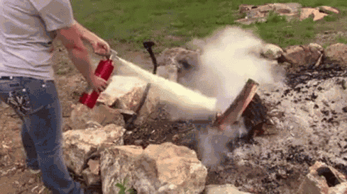 Fire Put Fire Out GIF