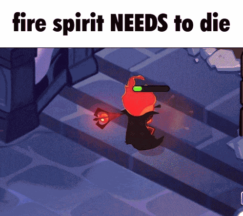 Fire Spirit Cookie Needs To Die GIF