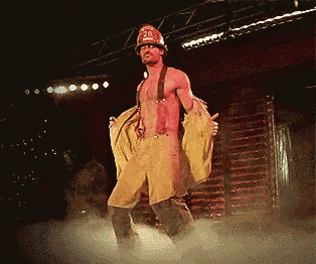 Fireman Stripper GIF