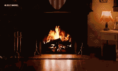 Fireplace Flame GIF