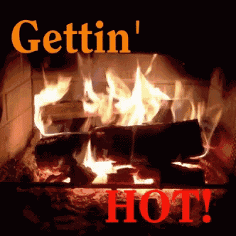Fireplace Gettinghot GIF