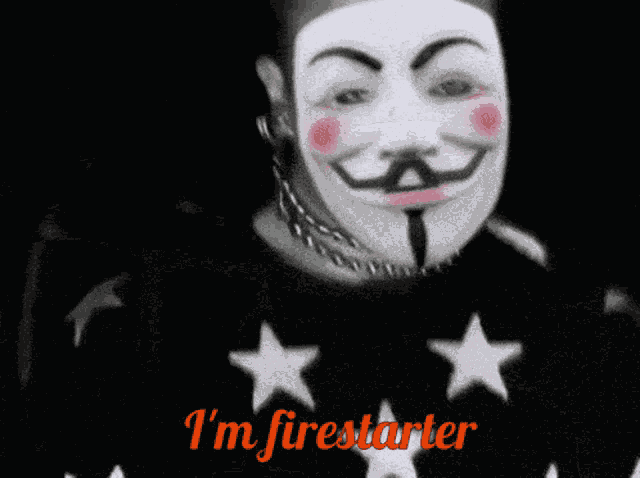 Firestarter Guy Fawkes GIF
