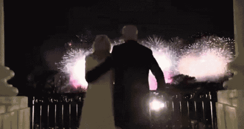 Fireworks Inauguration GIF