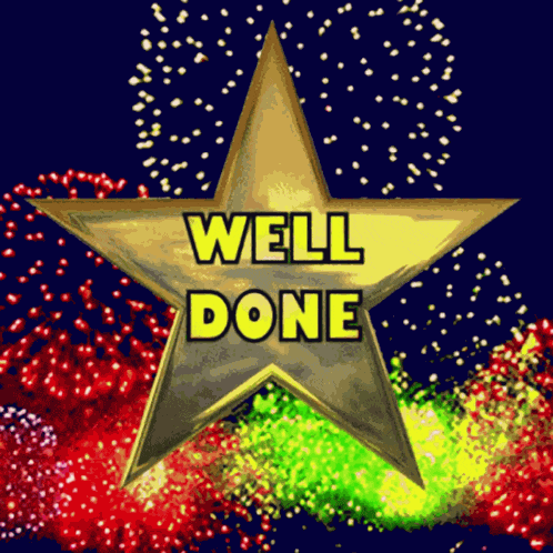 Fireworks Well Done GIF