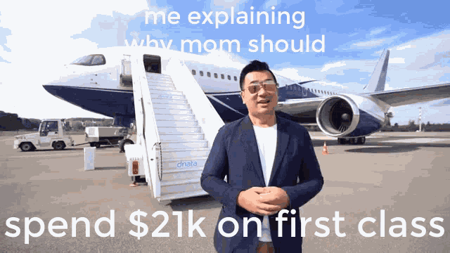 First Class Airplane GIF