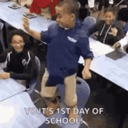 First Day Of School GIF