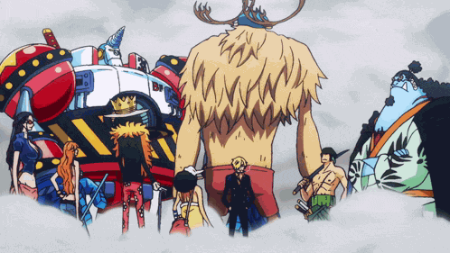 Fishman Island One Piece GIF