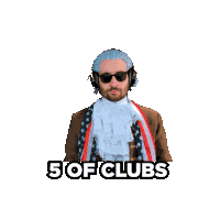 Five Black Card 5 Black Card Sticker