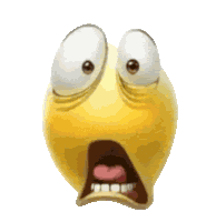 Flabbergasted Emoji Sticker