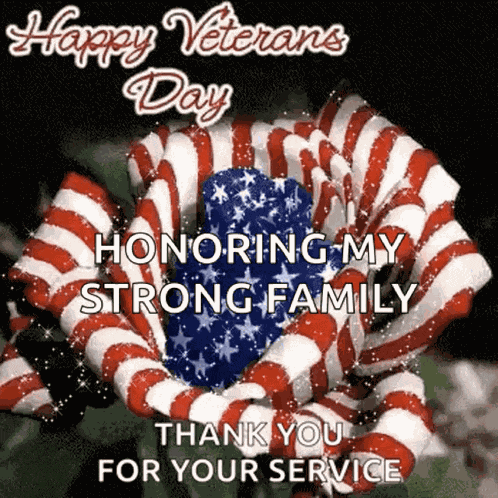 Flag Day Happy Veterans Day GIF