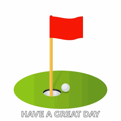 Flag In Hole Joypixels GIF