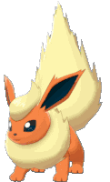 Flareon Eevee Sticker