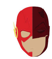 Flash Daredevil Sticker