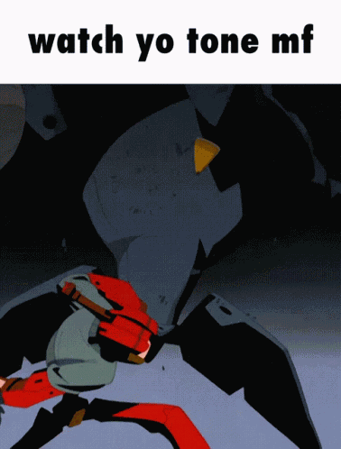 Flcl Watch Your Tone Mf GIF