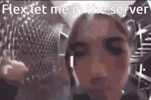 Flex Let Me In The Server Discord GIF