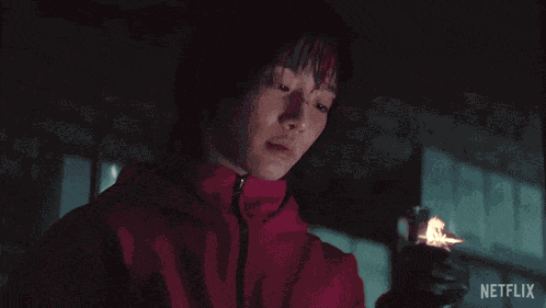 Flicking A Lighter Kang No-eul GIF