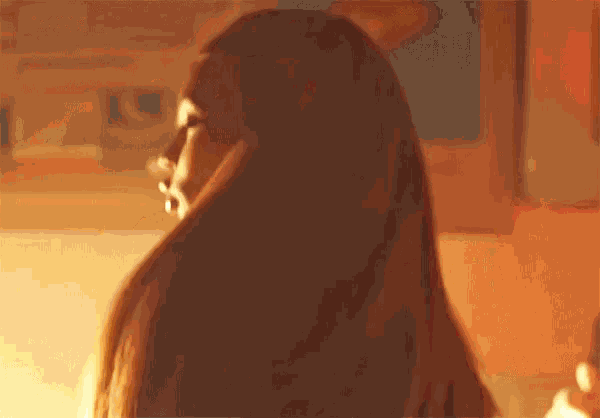 Flip Hair Look GIF