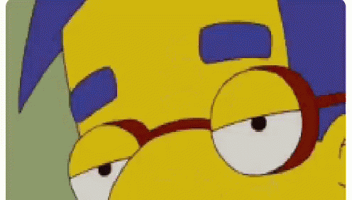 Flirt Millhouse GIF